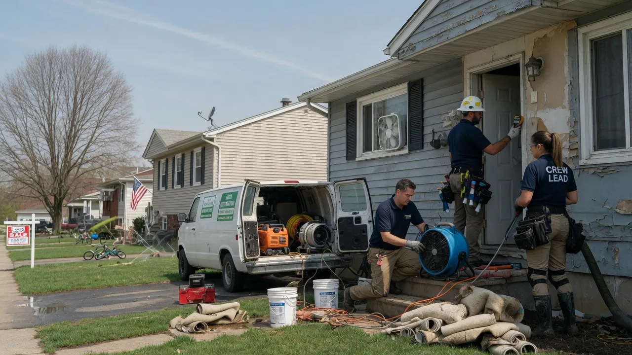 Flood Cleanup in Pen Argyl, PA near me