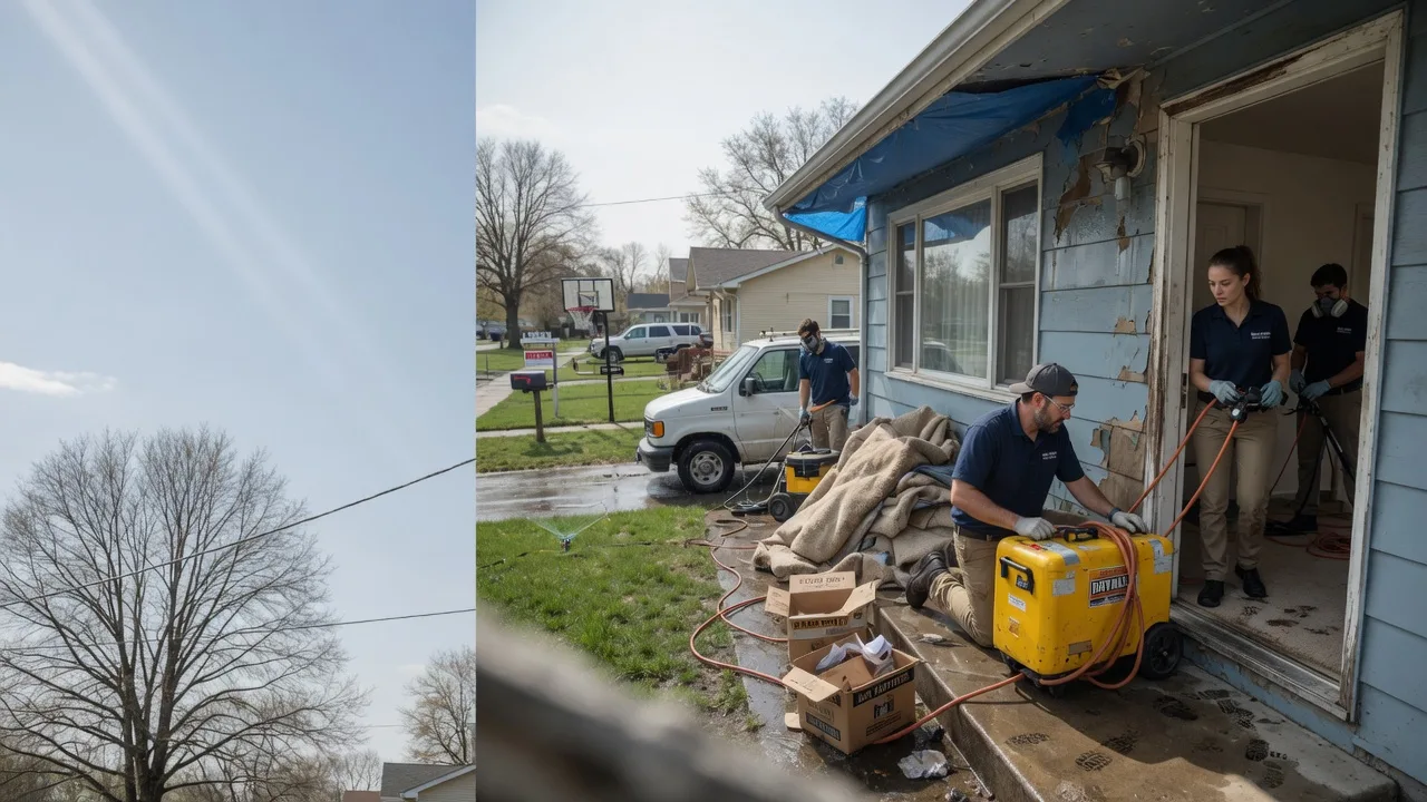 Basement Flood Cleanup in Pen Argyl, PA near me